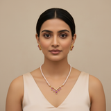 Trending Red Set Of Real Pearls