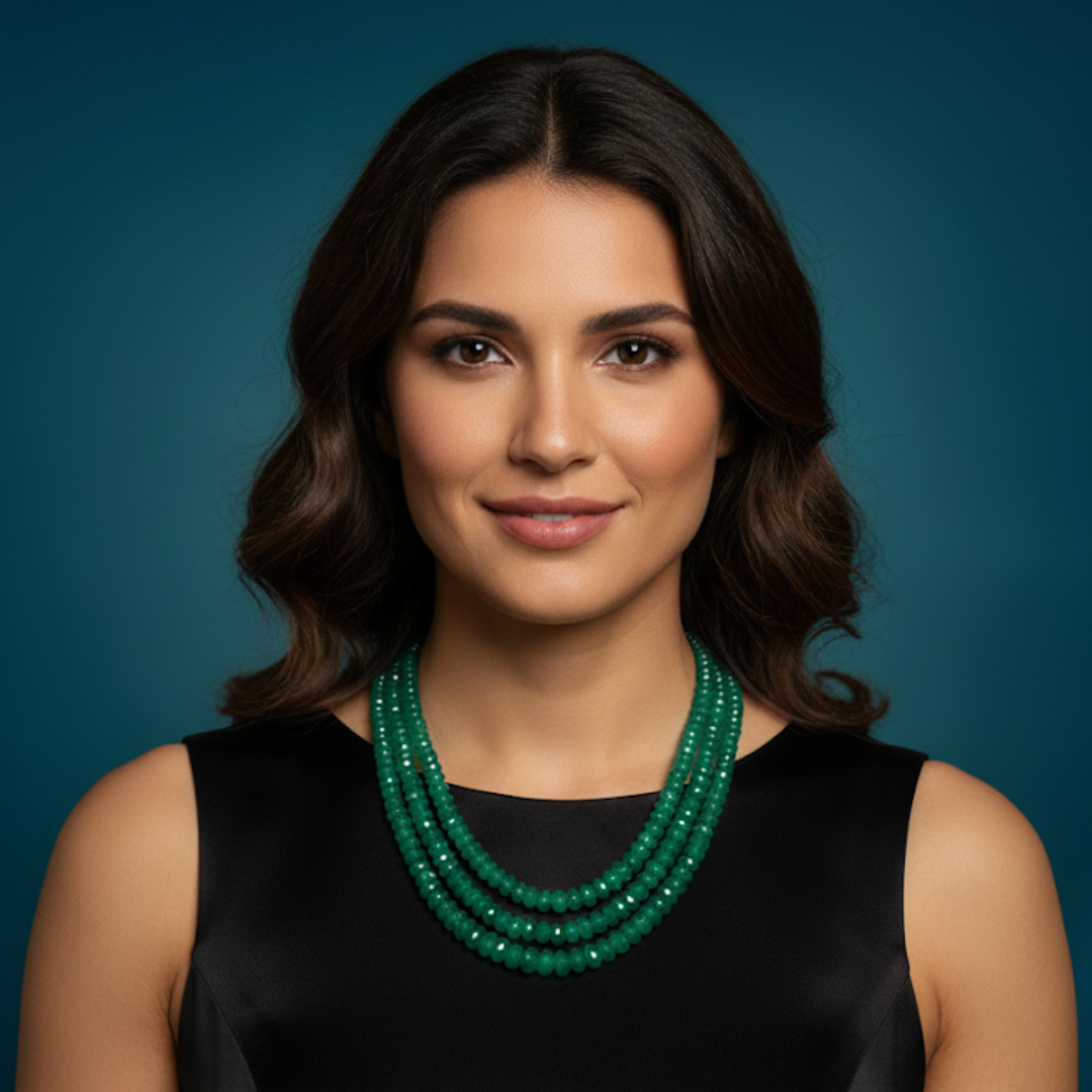 Beryl Emerald Medium Big Size