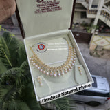 Exclusive Pink pearls Necklace Set