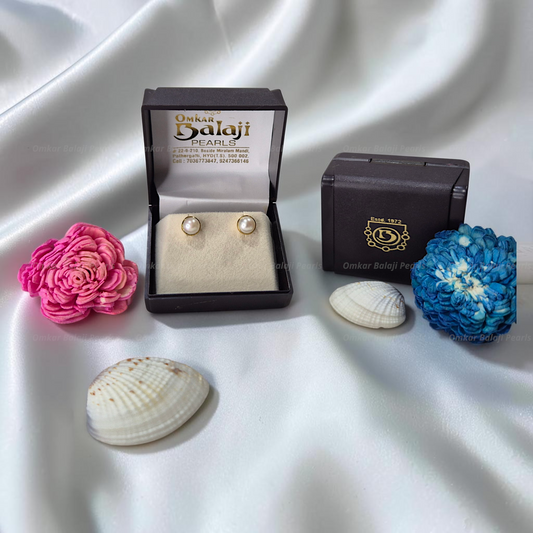 Elegant Real Pearls Earrings #072
