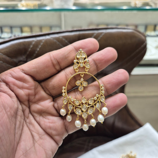 Chandballi Of Real Pearls 🌙