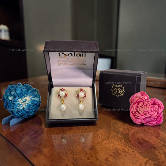 Elegant Real Pearls Earrings #147