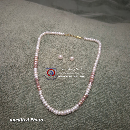 Single Layer Pearls Set Plain