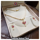 Royal Teardrop Real Pearl Set ❤️