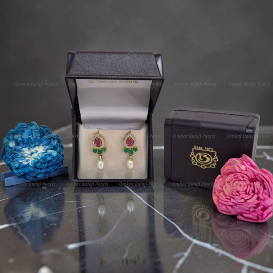 Elegant Real Pearls Earrings #194