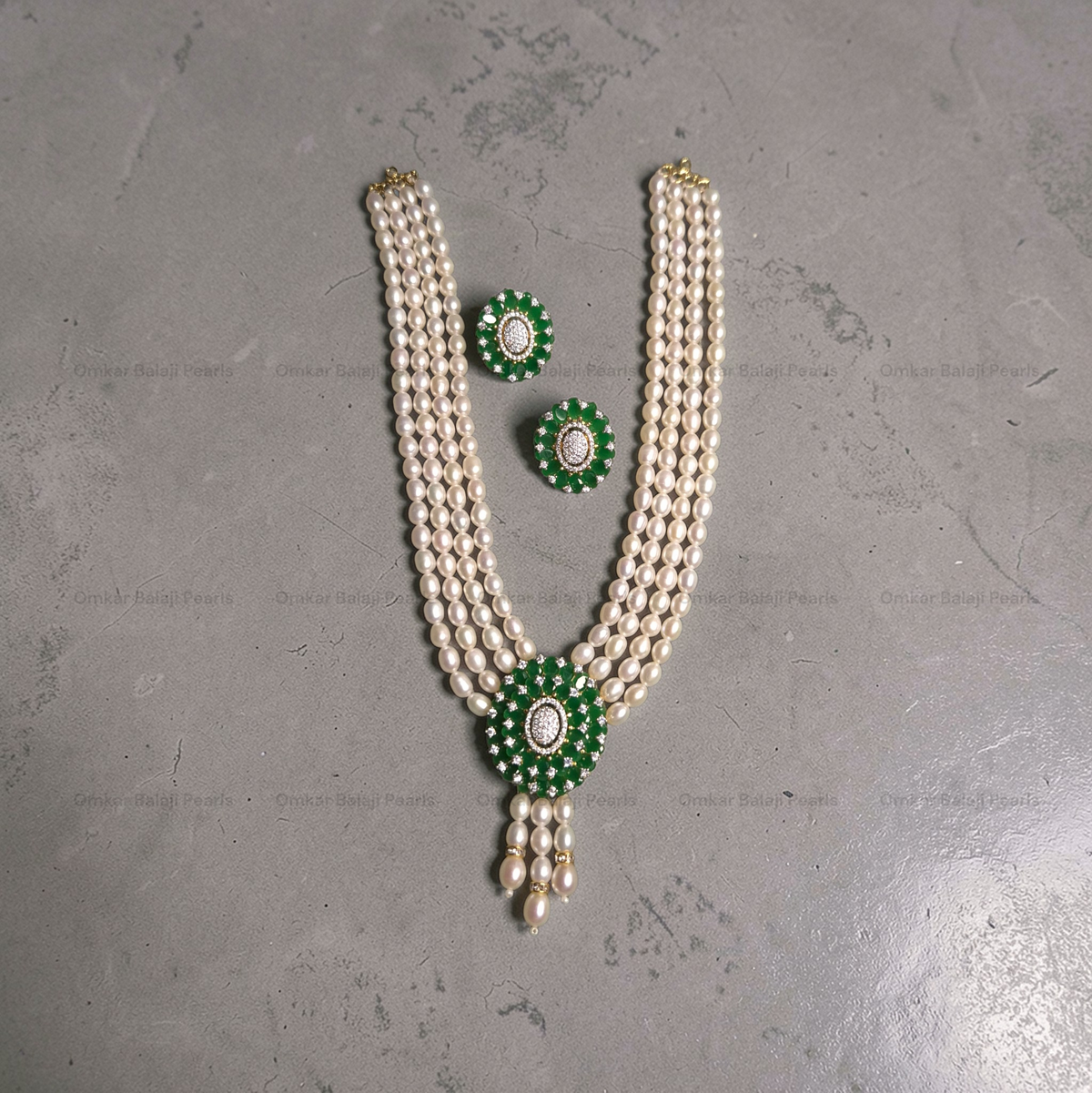 Royal Mini Necklace [ Green ]