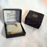 💛 Natural Pearl Stud Earrings – 8mm 💛