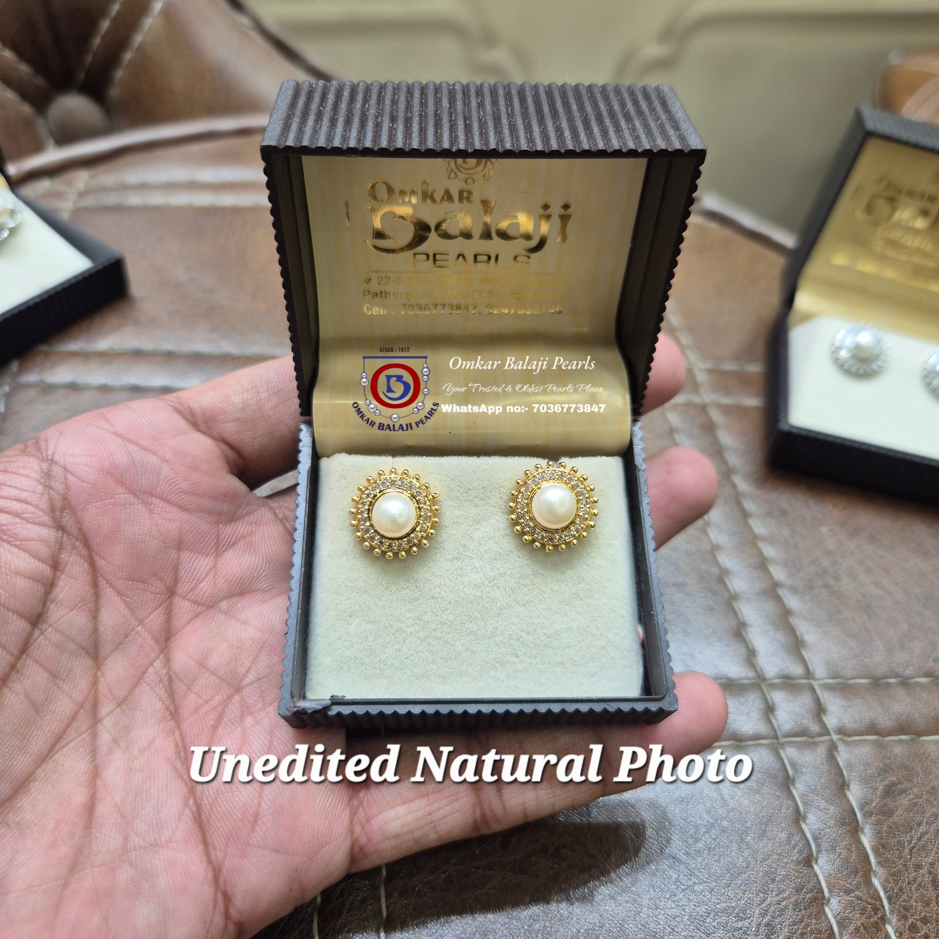 Royal Round Studs 🔥
