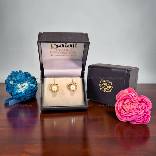 Elegant Real Pearls Earrings #104