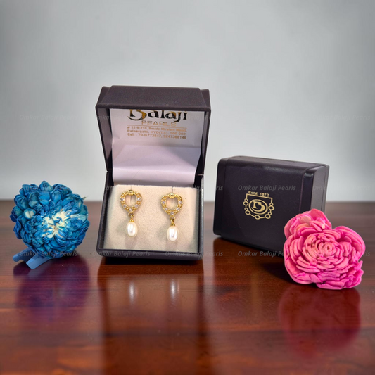 Elegant Real Pearls Earrings #189