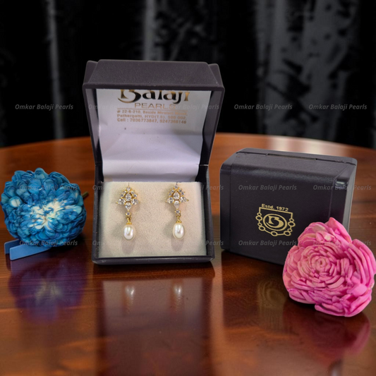 Elegant Real Pearls Earrings #150