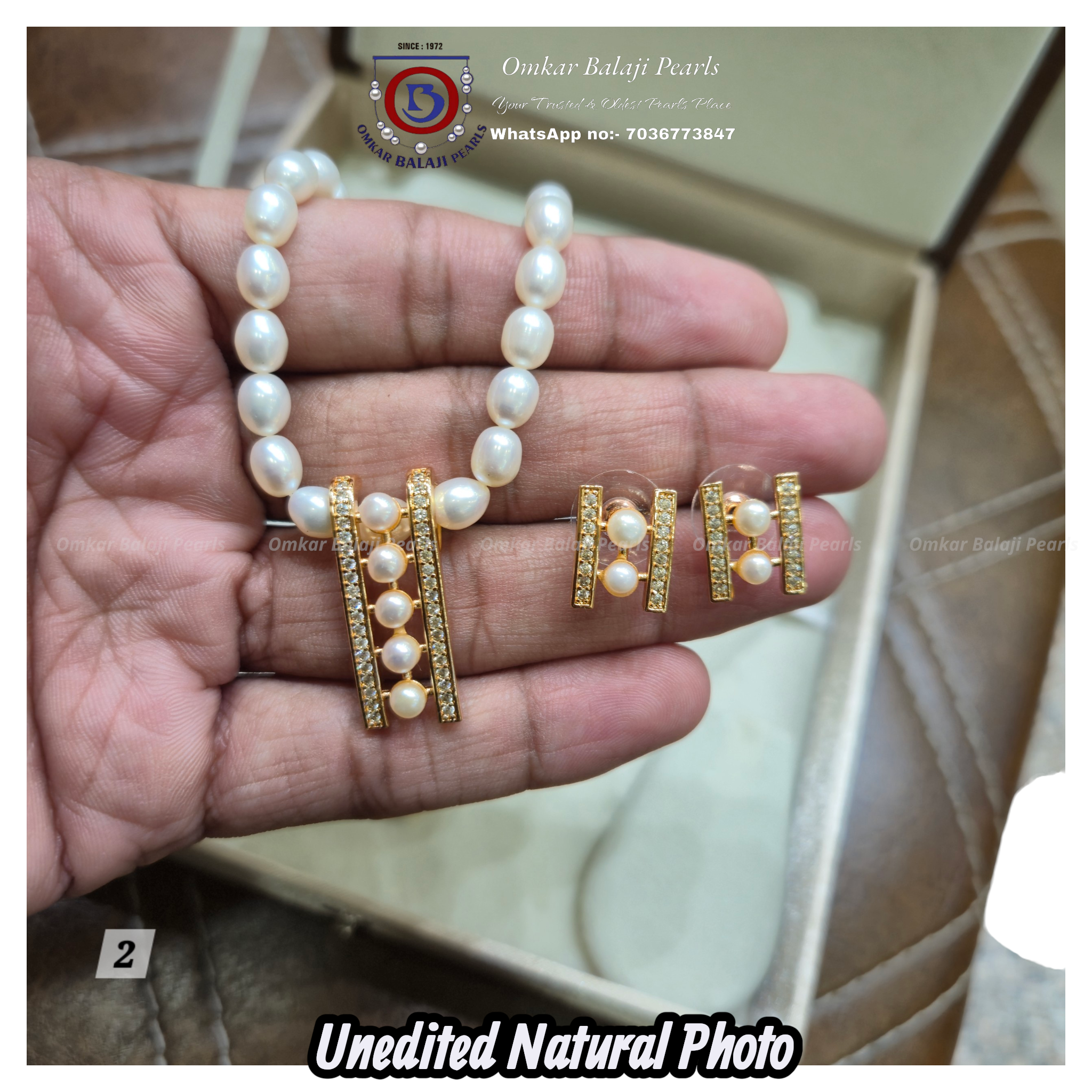 Statement Pearls Set 🚨
