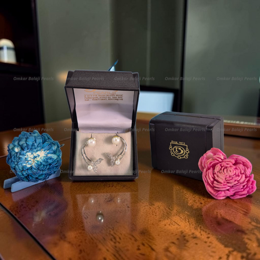 Elegant Real Pearls Earrings #188
