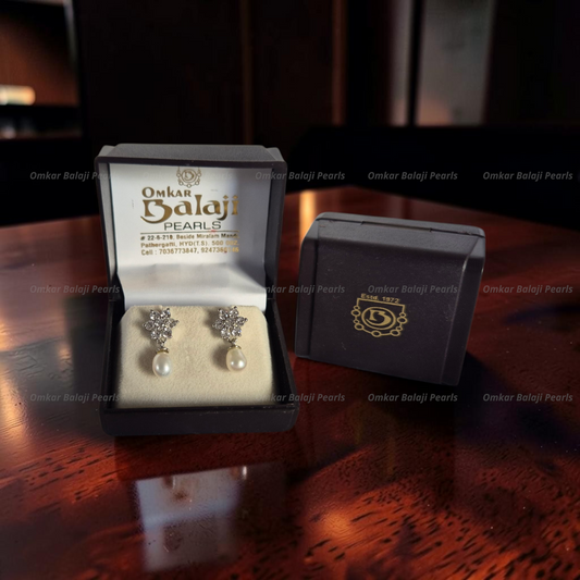 Elegant Real Pearls Earrings #146
