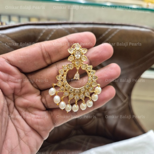 Chandballi Of Real Pearls 🌙