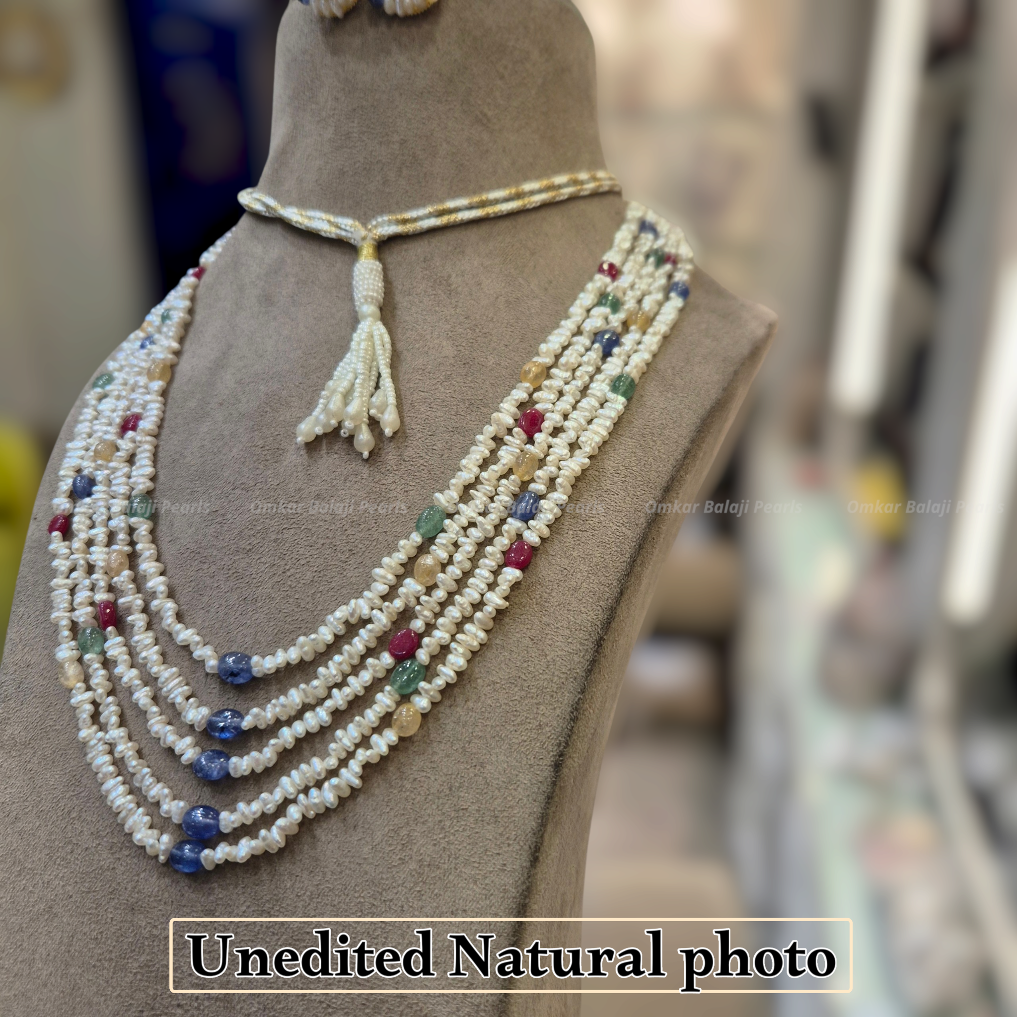 RARE BAROQUE ANTIQUE PEARLS – 5 LAYER MASTERPIECE