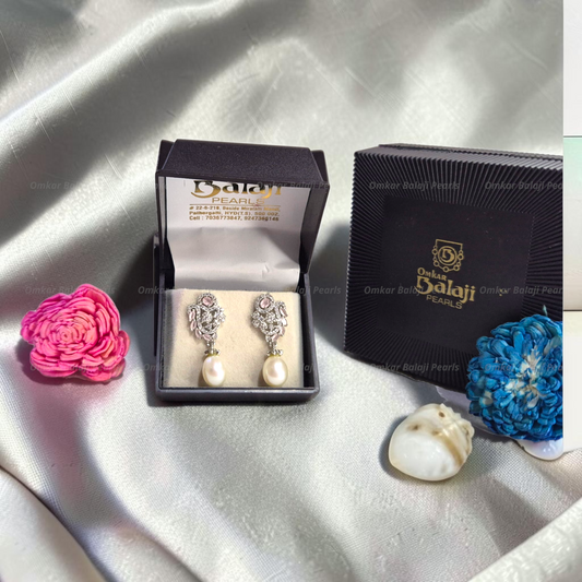 Elegant Real Pearls Earrings #173