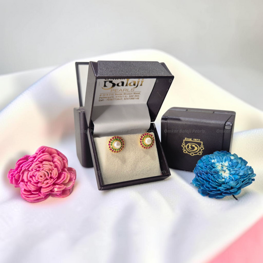 Elegant Real Pearls Earrings #209.