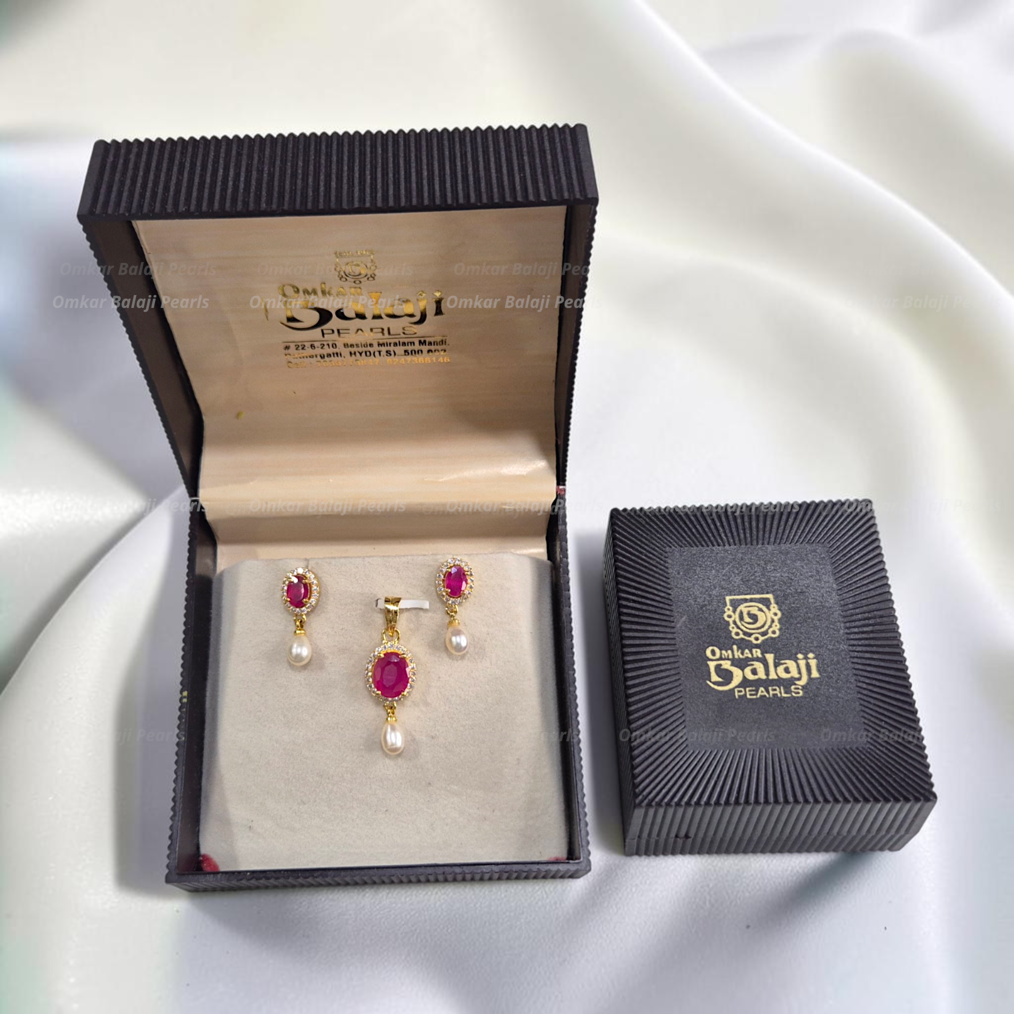 Rakhi Sale Locket Set #G72