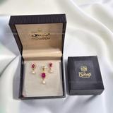 Rakhi Sale Locket Set #G72