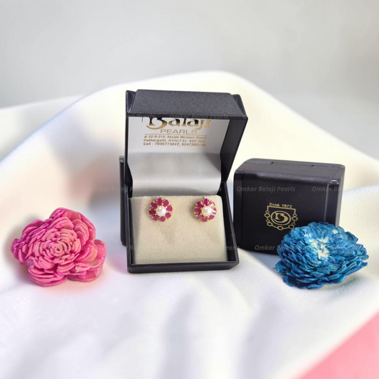 Elegant Real Pearls Earrings #169