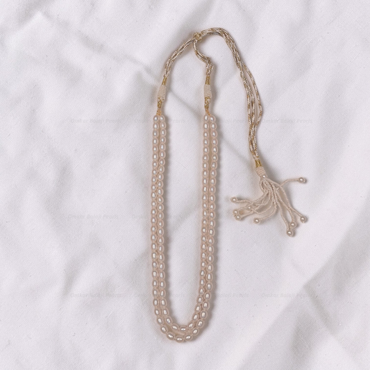 2-Layer Real Pearl Mala [white]