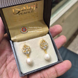 Pearls Earrings [ white ]