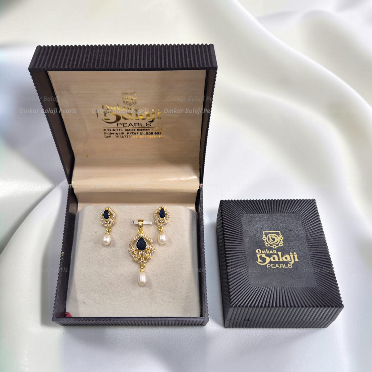 Rakhi Sale Locket Set #G63