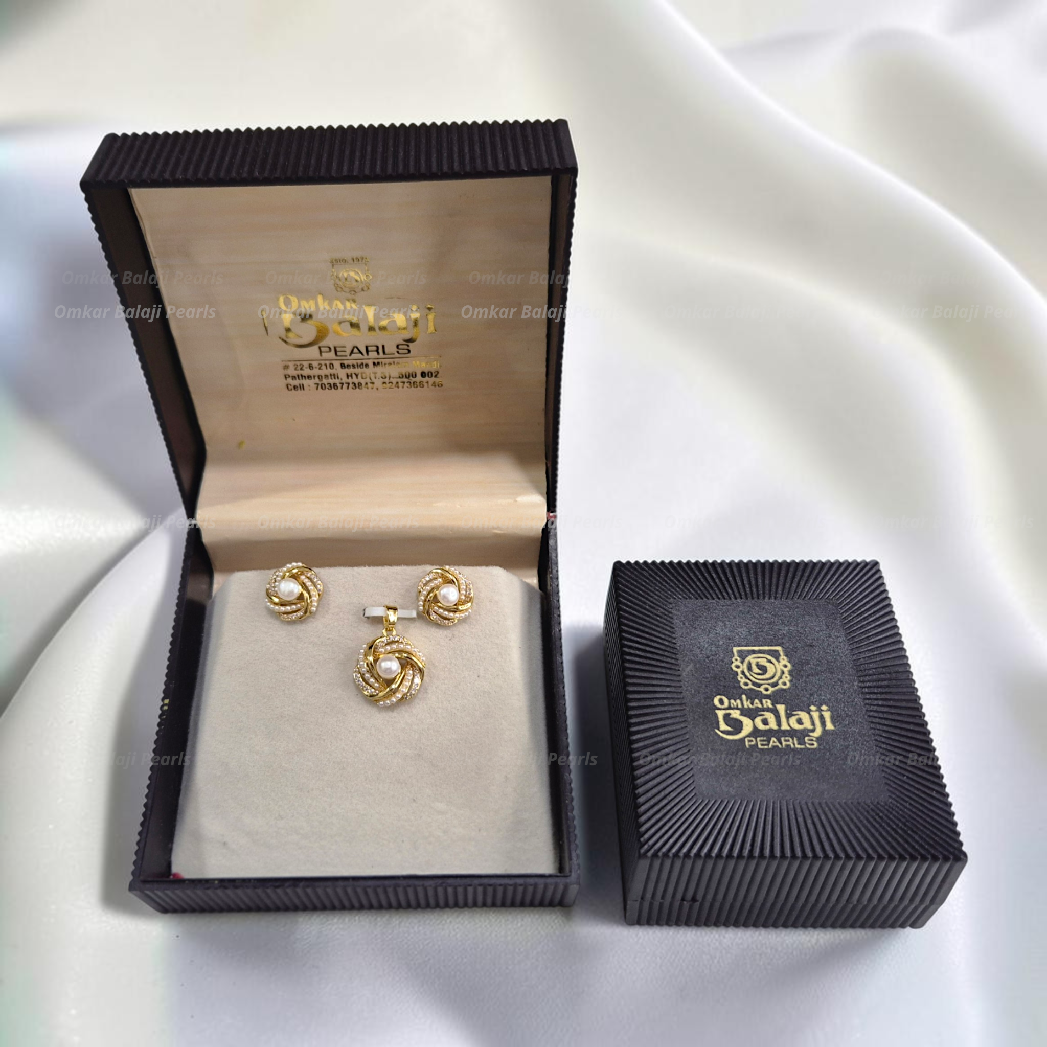 Rakhi Sale Locket Set #G83