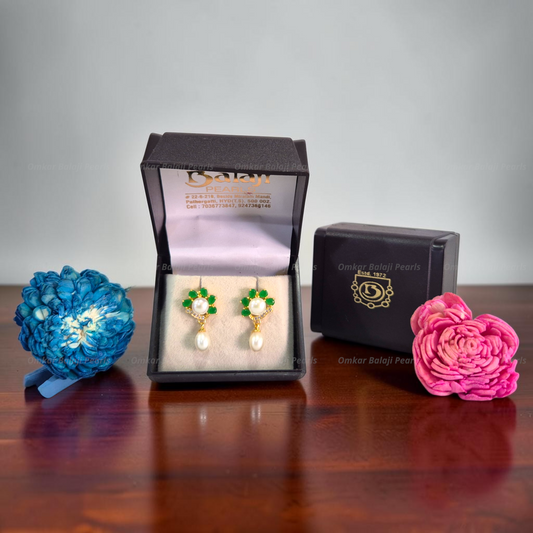 Elegant Real Pearls Earrings #039