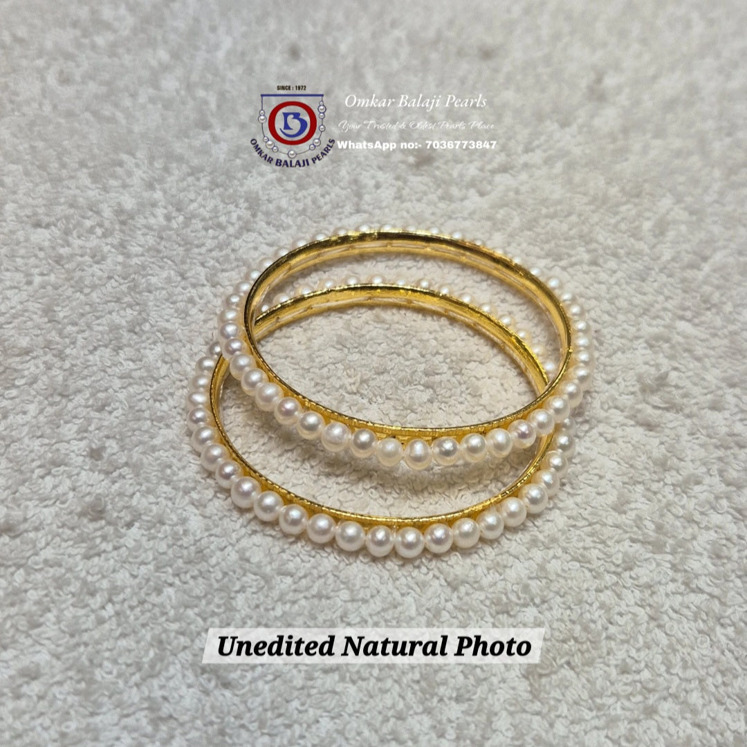 Essential 4.5mm Round Pearl Bangles