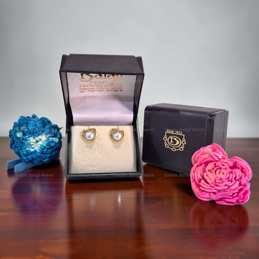 Elegant Real Pearls Earrings #085