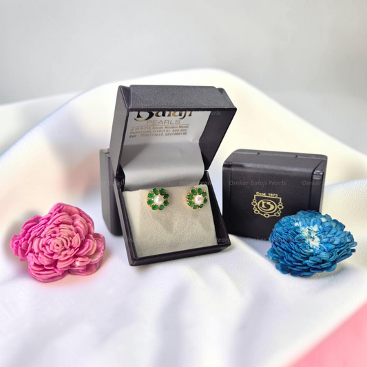 Elegant Real Pearls Earrings #096
