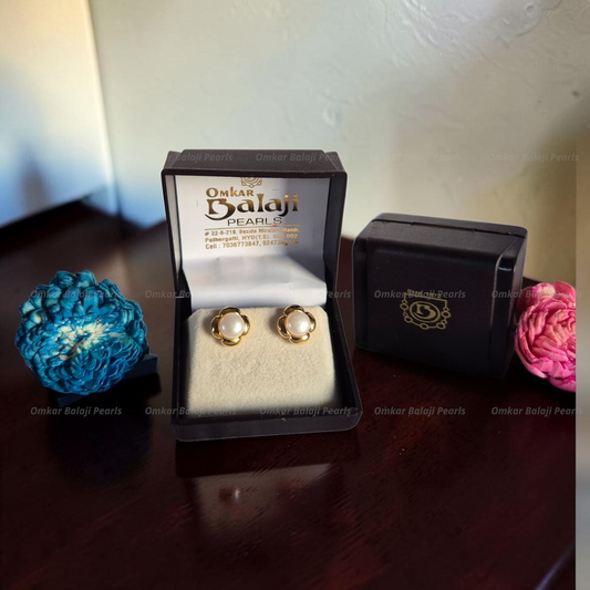 Elegant Real Pearls Earrings #181