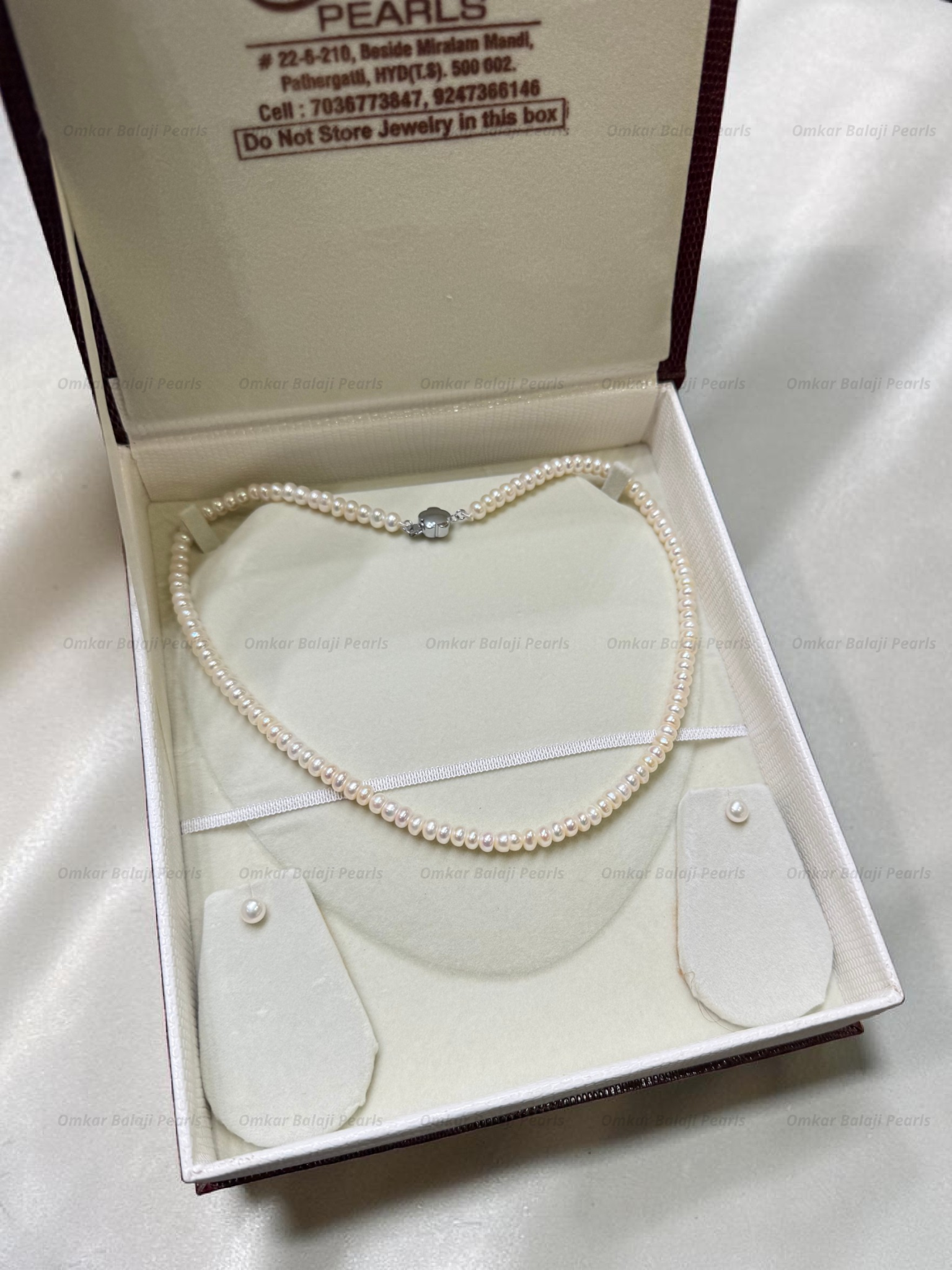 ✨ Premium Natural Pearl Mala Corn (AAA Quality) ✨