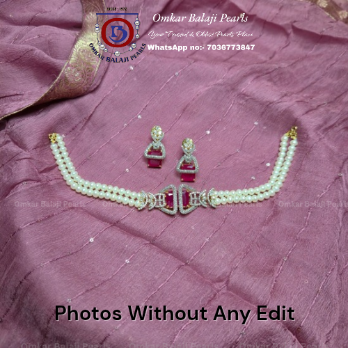 Diamond Designer Choker Set