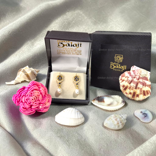 Elegant Real Pearls Earrings #175