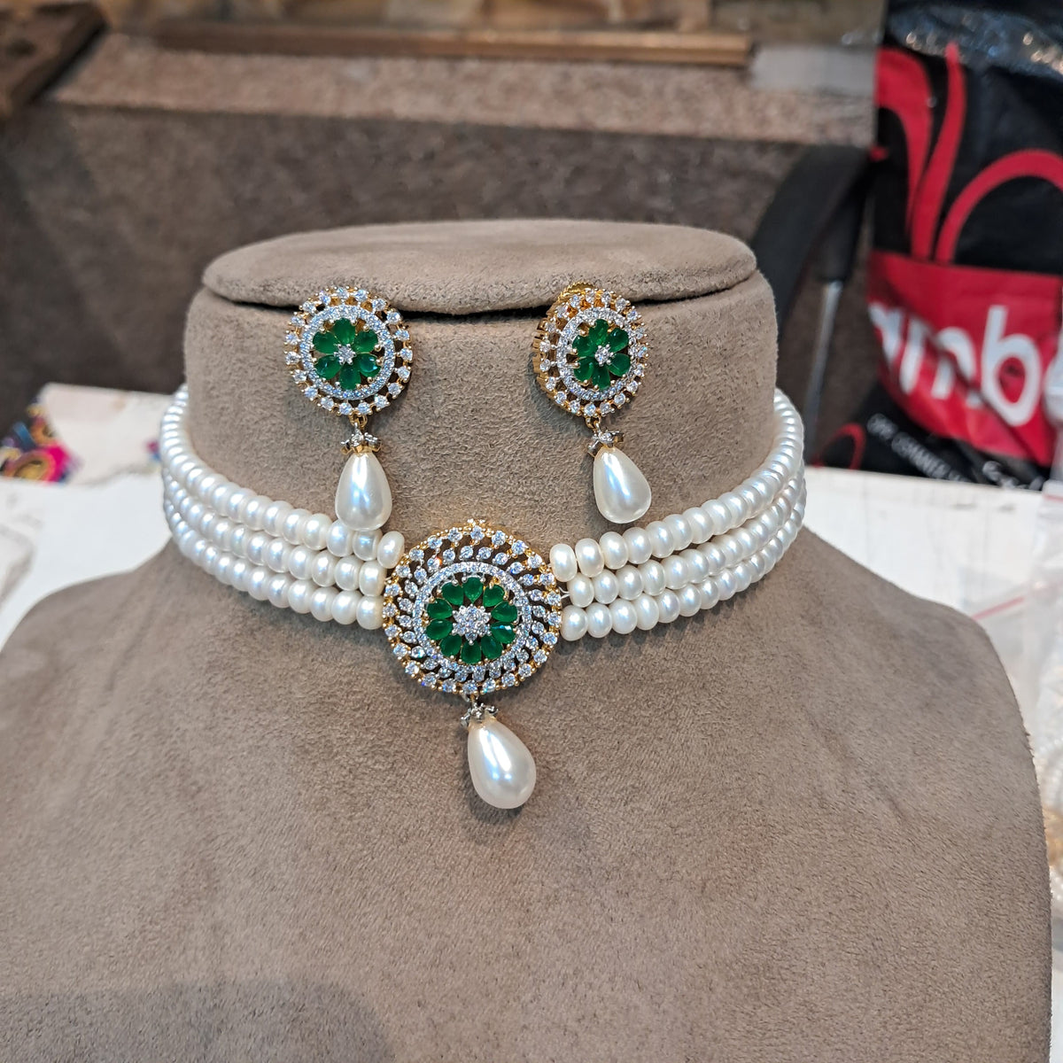Choker Set Green