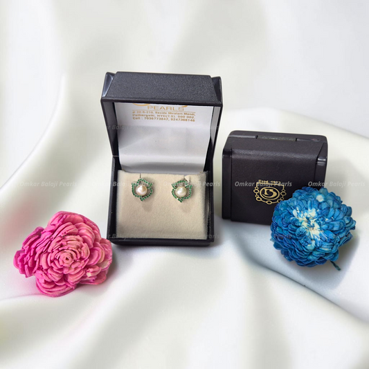 Elegant Real Pearls Earrings #161