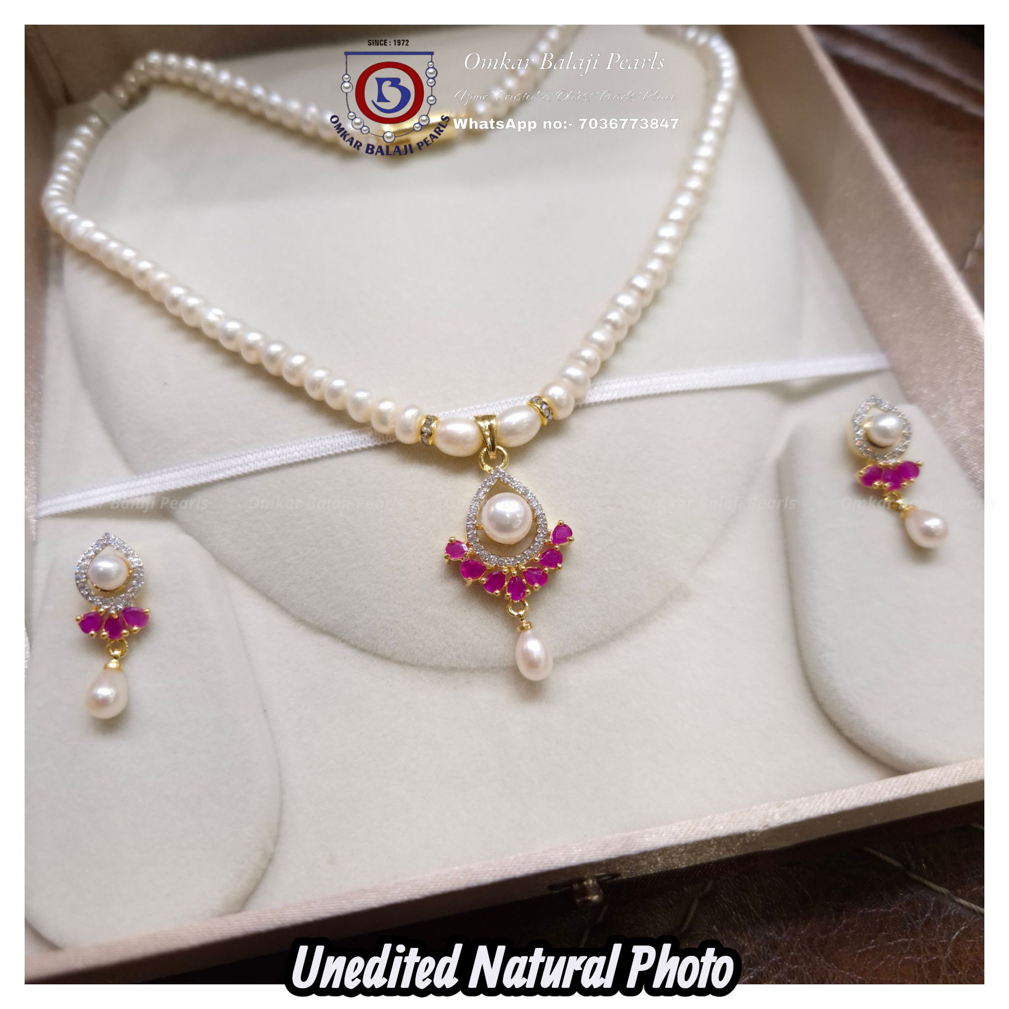 Royal Teardrop Real Pearl Set ❤️