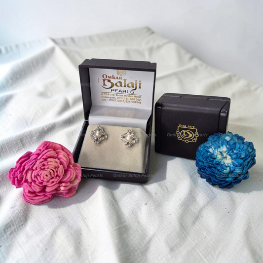 Elegant Real Pearls Earrings #069