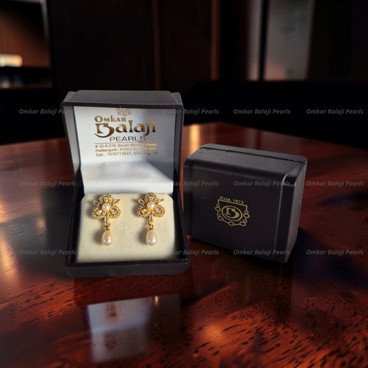Elegant Real Pearls Earrings #145