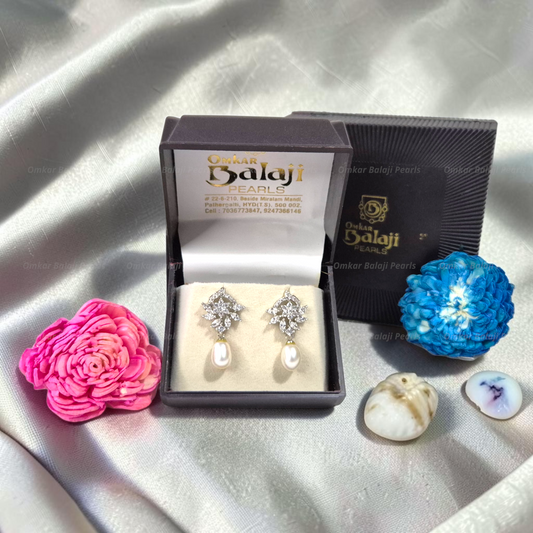Elegant Real Pearls Earrings #179