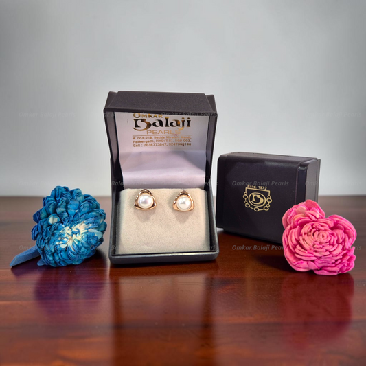 Elegant Real Pearls Earrings #067