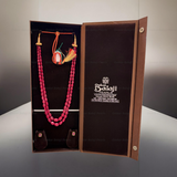 Exclusive 2-Line Ruby Necklace Set