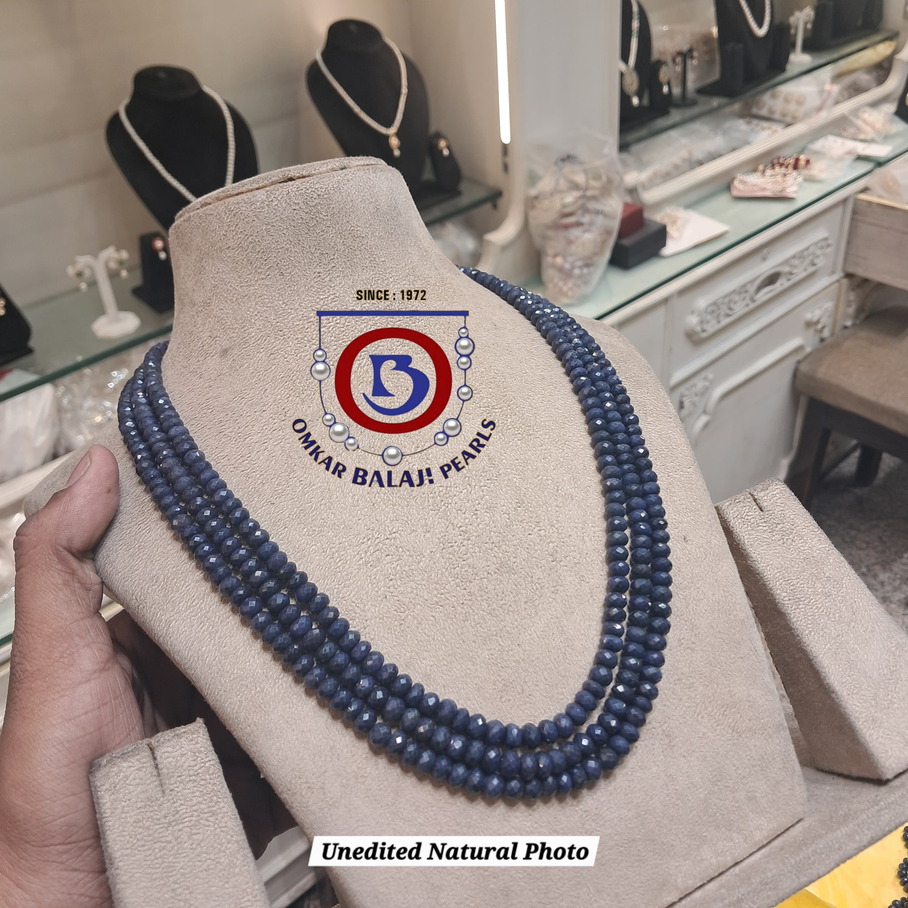 Natural Blue Sapphire [ Dyed color ]