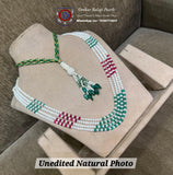 Multi-Strand Gemstone & Pearl Necklace