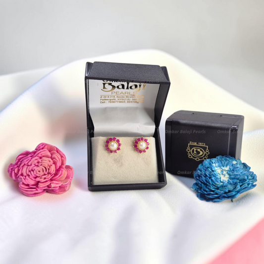 Elegant Real Pearls Earrings #208
