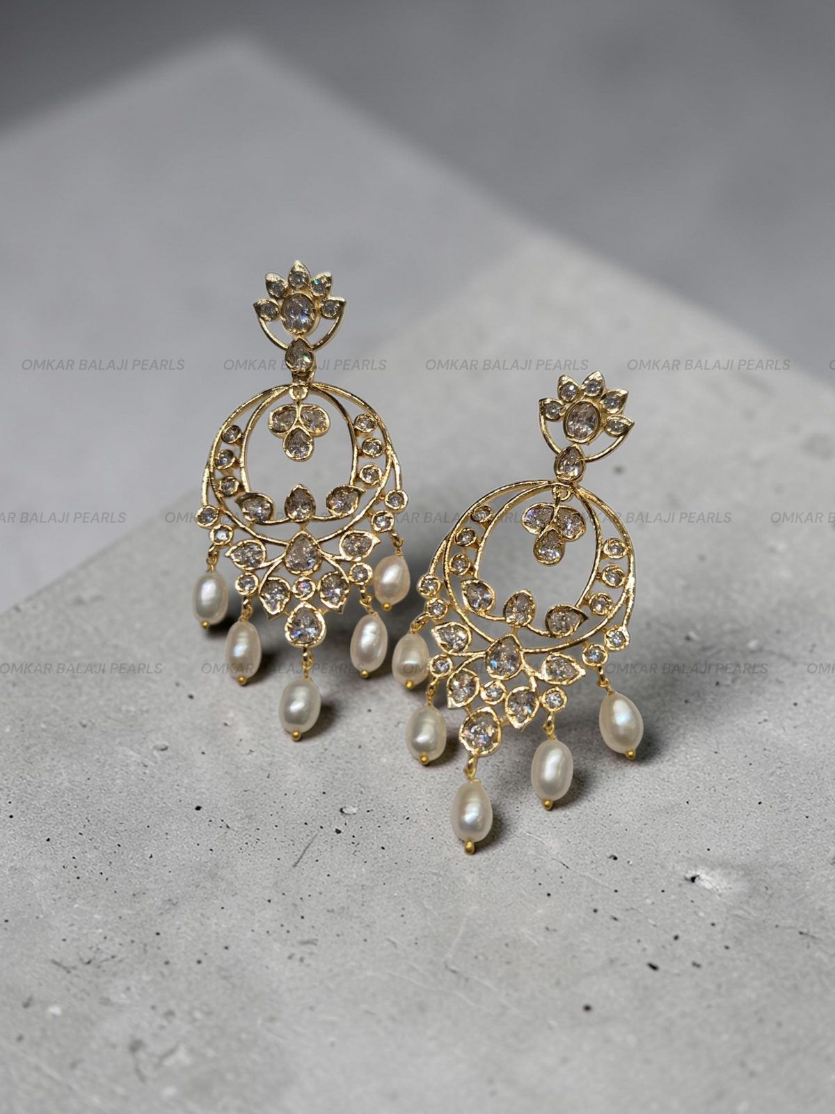 Chandballi Of Real Pearls 🌙