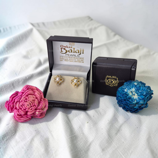 Elegant Real Pearls Earrings #164